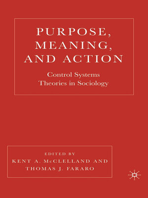 cover image of Purpose, Meaning, and Action